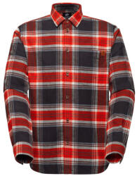 MAMMUT Trovat Longsleeve Shirt Men férfi ing M / fekete/piros