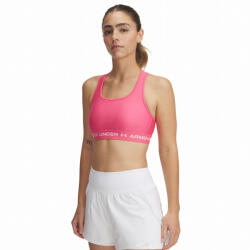 Under Armour Crossback Mid Bra melltartó Melltartóe: S / rózsaszín/fehér