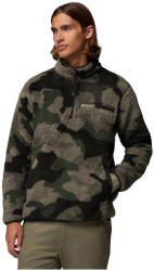Columbia Rugged Ridge High Pile Half Zip férfi pulóver L / zöld/fekete