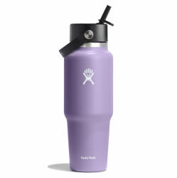 Hydro Flask Wide Flex Straw Travel Bottle 32 oz termosz fehér/ezüst