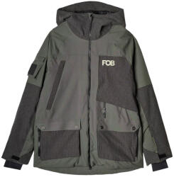 4F Technical Jacket M511 férfi télikabát M / zöld/szürke