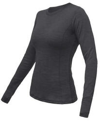 Sensor Merino Bold h. ujjú női funkcionális felső M / sötétszürke