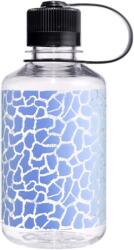 Nalgene Narrow Mouth Animal Print 500 ml kulacs kék/fehér