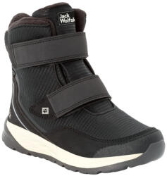 Jack Wolfskin Polar Bear Texapore High Vc K gyerek téli cipő Cipőméret (EU): 30 / fekete