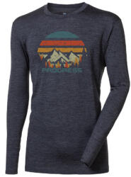 Progress Loki "Landscape" férfi funkcionális póló L / szürke