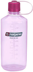 Nalgene Narrow Mouth 1l Sustain kulacs rózsaszín/burgundi vörös