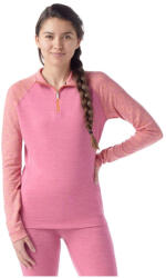 Smartwool W Classic Thermal Merino Bl 1/4 Zip B női funkcionális felső L / rózsaszín/lila