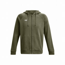 Under Armour Rival Fleece FZ Hoodie férfi pulóver M / sötétzöld