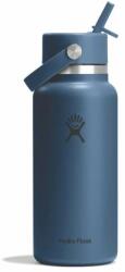 Hydro Flask Wide Flex Straw Cap 32 oz termosz ezüst/kék