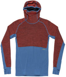 Devold Tuvegga Merino Hoodie Man férfi funkcionális pulóver XL / kék/piros