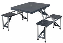 Bo-Camp Picnic table Basic asztal padokkal szürke