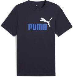 PUMA ESS 2 Color No. 1 Logo Tee férfi póló L / kék