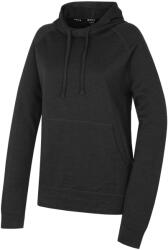 MOOA Merino Hoodie női pulóver M / fekete