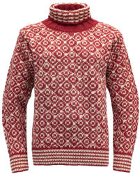 Devold Svalbard Wool High Neck garbó M / piros