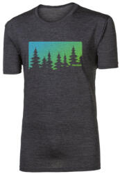 Progress HRUTUR "FOREST" férfi póló XXL / szürke