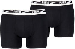 PUMA Everyday Multi Logo Boxers 2P férfi boxer M / fekete