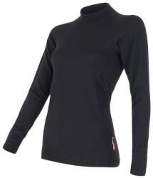 Sensor Double Face h. ujjú női póló M / fekete