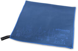 Pinguin Micro Towel Map XL törölköző kék
