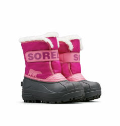 Sorel Childrens Snow Commander Boot gyerek téli cipő Cipőméret (EU): 31 / rózsaszín/fekete