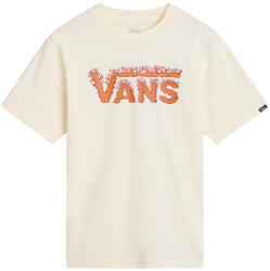 Vans KampFyre SS Crew Tee-B gyerek póló Gyerek XL / fehér
