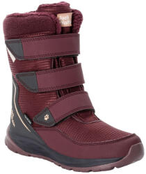 Jack Wolfskin Polar Boot Texapore High Vc K gyerek téli cipő Cipőméret (EU): 29 / piros