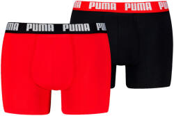 PUMA Everyday Basic Boxer 2P férfi boxer L / piros/fekete