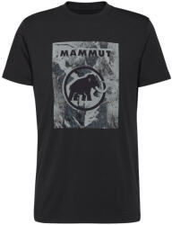 MAMMUT (2025) férfi póló XXL / fekete/szürke