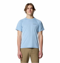 Columbia Alpine Chill Pro Short Sleeve Crew férfi póló L / világoskék