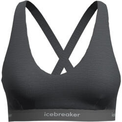 Icebreaker W Mer 125 Cool-Lite Sprite Racerback Bra sport melltartó Melltartóe: L / szürke