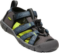 KEEN Seacamp II CNX K gyerek szandál Cipőméret (EU): 24 / szürke/kék