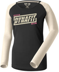 DYNAFIT 24/7 W L/S Tee női póló M / fehér/fekete