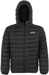 Regatta Junior Hooded Marizion gyerek dzseki Gyerek 122-128 / fekete
