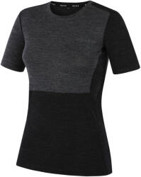 MOOA MerinoSilk Block 160 short női póló XL / fekete