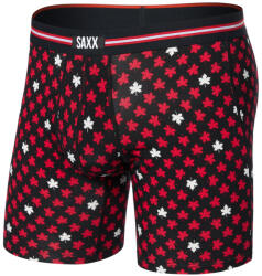Saxx Vibe Xtra Soft Comfort Boxer Brief Fly boxeralsó M / piros