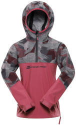 Alpine Pro Gibbo gyerek softshell kabát Gyerek 104-110 / rózsaszín