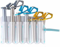 Blue Ice Rollup Ice Screw Holder tok kék