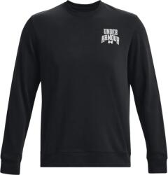 Under Armour Rival Terry Graphic Crew férfi pulóver L / fekete