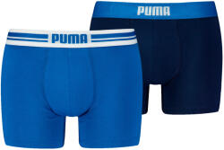 PUMA Everyday Placed Logo Boxer 2P férfi boxer L / kék/világoskék