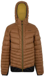 Regatta Hooded Leedre Hybrid férfi dzseki M / barna