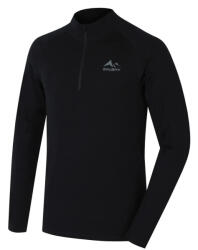 Husky Merow Zip M férfi funkcionális póló M / fekete