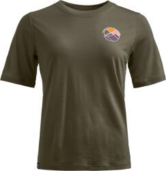 Ortovox 140 Cool Round Landscape T-shirt női póló L / sötétzöld