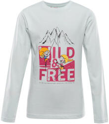 Alpine Pro Ecco 2 gyerek póló Gyerek 164-170 / világoszöld