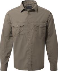 Craghoppers Kiwi Long Sleeved Shirt férfi ing XXL / barna