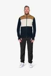 Devold Egga Grid Merino Jkt férfi funkcionális pulóver XL / fekete/barna