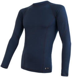 Sensor Merino Df h. ujjú férfi funkcionális póló M / kék