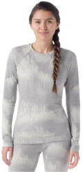 Smartwool W Classic Thermal Merino BL Crew Boxed női funkcionális felső L / szürke/fehér