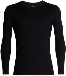 Icebreaker Mens 260 Tech LS Crewe férfi póló XXL / fekete