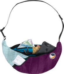 Ticket to the moon Upcycled Sling Bag övtáska lila