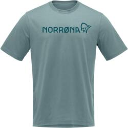 Norrona /29 Cotton Norrøna Viking T-shirt férfi póló L / világoskék