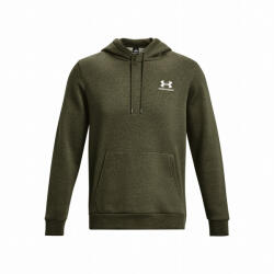 Under Armour Essential Fleece Hoodie férfi pulóver XXL / zöld/fehér